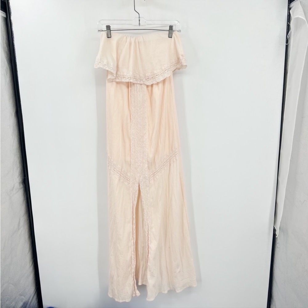 L Space Strapless Dress XS